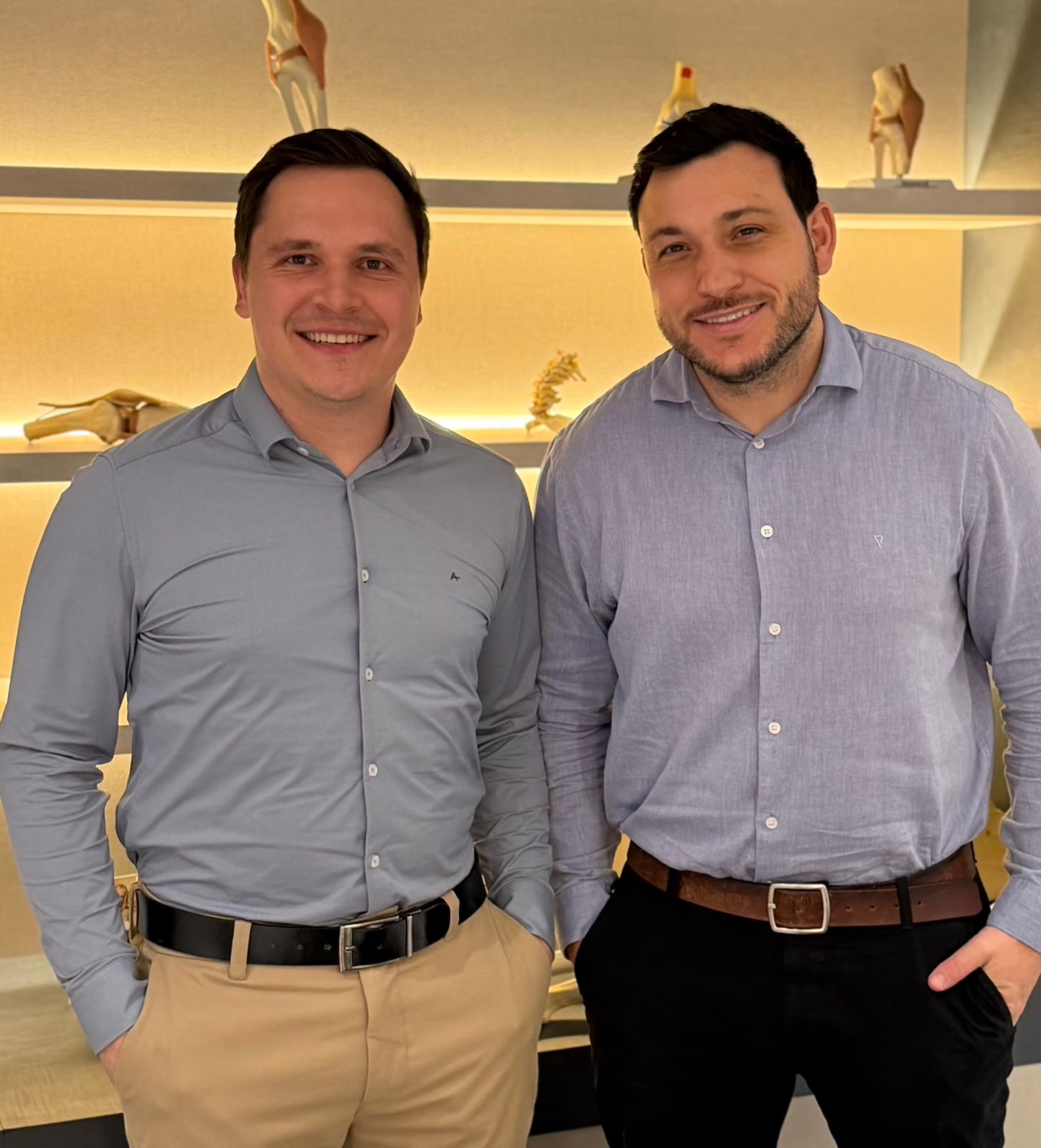 Dr. Alexandre Favero Zmijevski e Dr. Ricardo Pedro Lotti - Fundadores ORTHO CONNECT